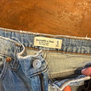 Abercrombie & Fitch ultra high Rise Jeans curve love